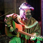 Troubadour from the night of the knights, Jerusalem.